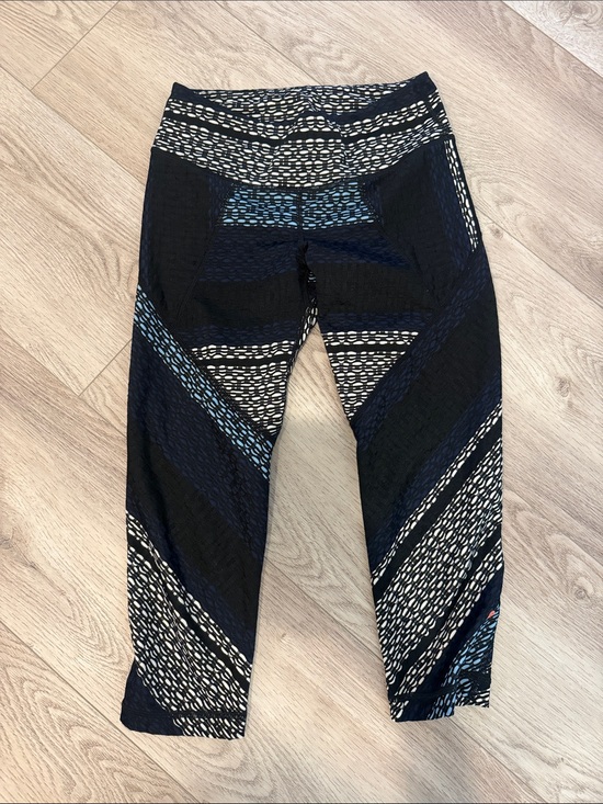 Vimmia Pants - Vimmia Small Navy & Black Textured leggings